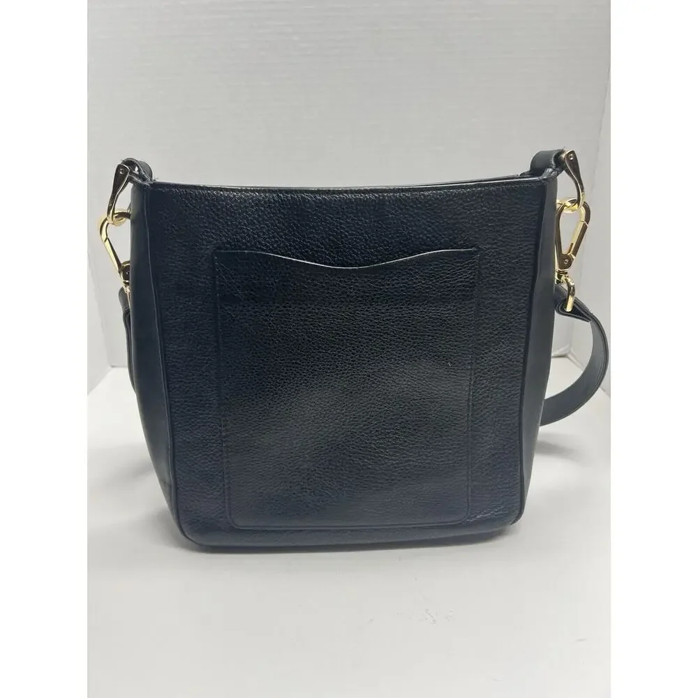 Rebecca Minkoff Women’s Jody Black Leather Feedbag Shoulder Strap